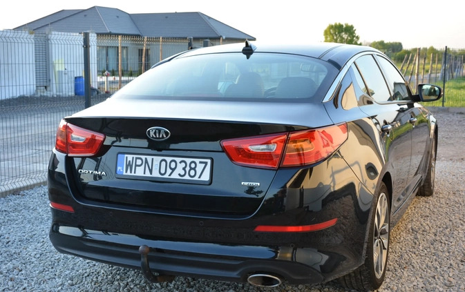 Kia Optima cena 51700 przebieg: 210098, rok produkcji 2014 z Płońsk małe 781